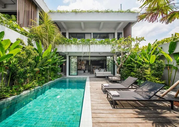 Vivi 3 - Stylish 3br Private Rooftop In Canggu