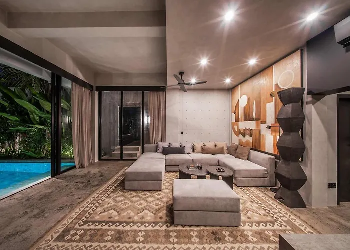 Vivi 3 - Stylish 3br Private Rooftop In Villa Canggu
